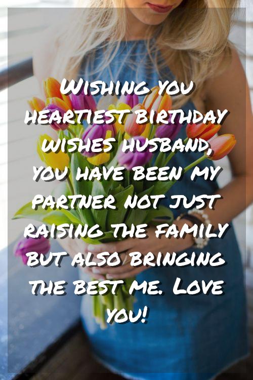 happy birthday to my hubby message